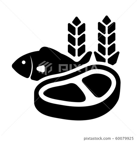 食物，食物，膳食，成分圖標 60079925