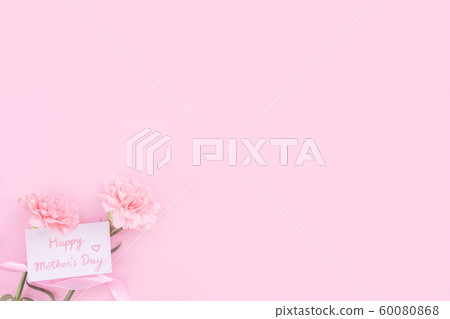 母親節Yasuno Kaoru鮮花康乃馨頂視圖母親節 60080868