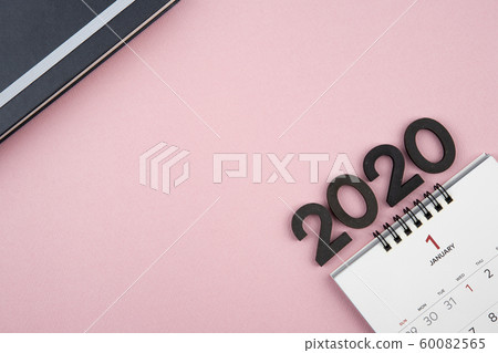 New year diary, calendar background 60082565