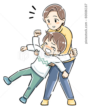 擊中兒童，成人進入停車 60086187