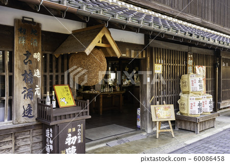 島根縣鹿野郡津和野町古橋清酒釀酒廠津和野本町街 60086458