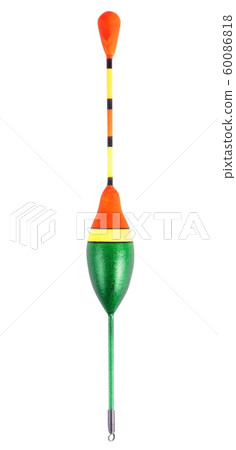 Fishing float isolated on the white Fishing float isolated on the white 60086818