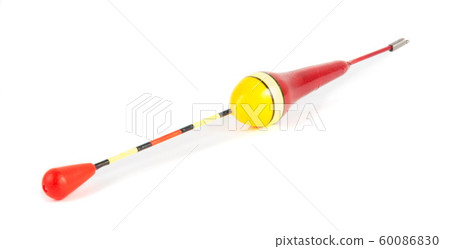 Fishing float isolated on the white Fishing float isolated on the white 60086830