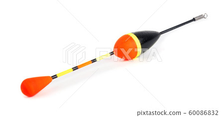 Fishing float isolated on the white Fishing float isolated on the white 60086832
