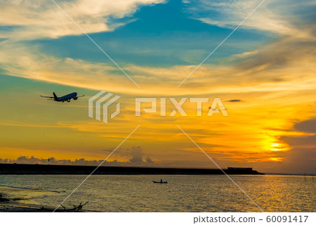 Sunset plane Sunset plane 60091417