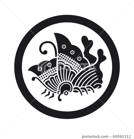 Family crest butterfly 60092312