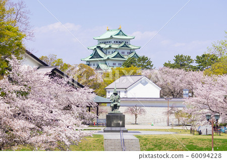 名古屋城堡和櫻花 60094228