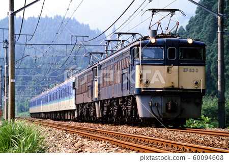 1996 EF6316 going on Usui Pass and 115 trains 1996 EF6316 going on Usui Pass and 115 trains 60094608