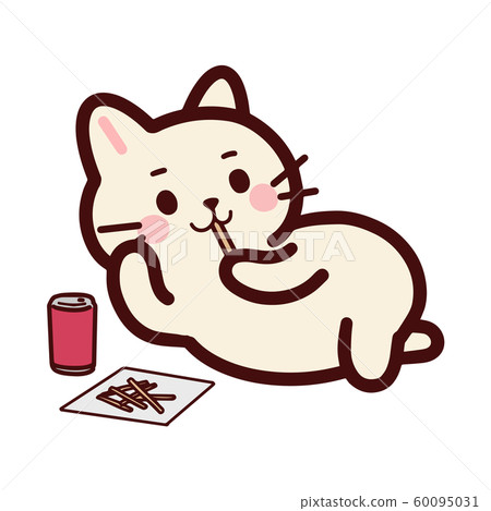 吃甜食時打耳光的貓 60095031