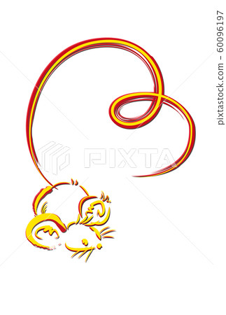 New year's card illustration 60096197