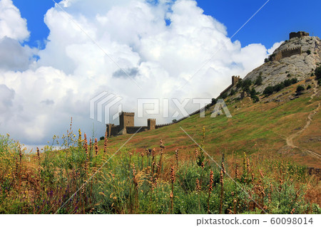 Consul Castle of the Genoese Fortress in Sudak, Crimea 60098014