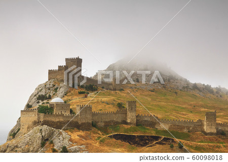Consul Castle of the Genoese Fortress in Sudak, Crimea 60098018