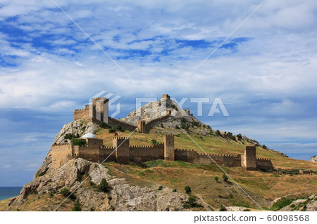 Consul Castle of the Genoese Fortress in Sudak, Crimea Consul Castle of the Genoese Fortress in Sudak, Crimea 60098568