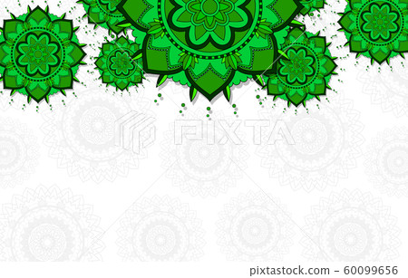 Background template with mandala designs 60099656
