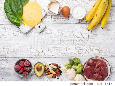 Natural sources of vitamin B7 biotin Natural sources of vitamin B7 biotin 60101517