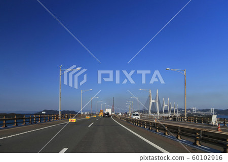 Seto Ohashi Up Line (Yoshima Bridge, Iwagurojima Bridge, Shizukuishijima Bridge, Shimotsui Seto Ohashi) Seto Ohashi Up Line (Yoshima Bridge, Iwagurojima Bridge, Shizukuishijima Bridge, Shimotsui Seto Ohashi) 60102916