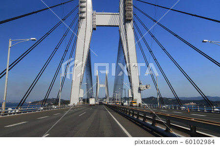 Seto Ohashi Up Line (Nishiishijima Bridge, Shimotsui Seto Ohashi) Seto Ohashi Up Line (Nishiishijima Bridge, Shimotsui Seto Ohashi) 60102984