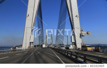 Seto Ohashi Up Line (Nishiishijima Bridge, Shimotsui Seto Ohashi) Seto Ohashi Up Line (Nishiishijima Bridge, Shimotsui Seto Ohashi) 60102985