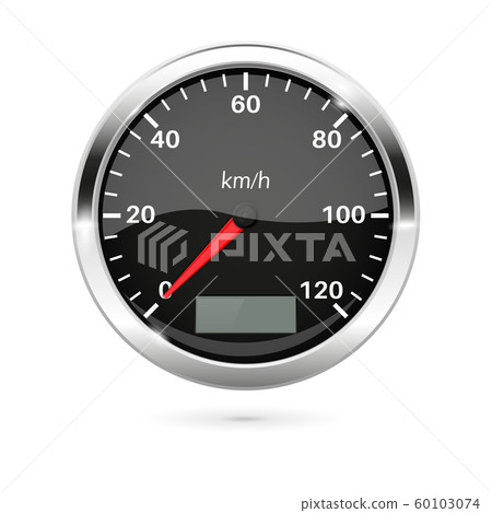 Speedometer. 3d vector illustration 60103074