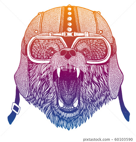bear wearing a motorcycle helmet HTLNUZD Full Face with Stuffed Jacket Clothes Dolls Motorcycle Bear Decoration Helmet for Pet Helmet (Black-Clown) : Automotive Bring cuddly charm to your ride with our Teddy Bear Motorcycle Helmet Cover Bear Rider With Googles Vector,