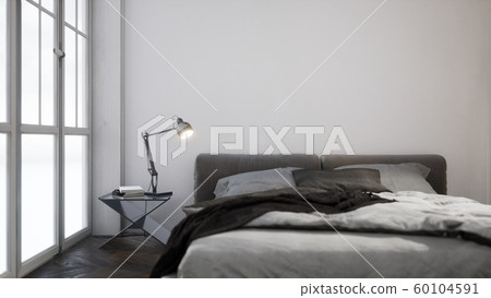 Modern design living room interior with beautiful view . 3D rendering Modern design living room interior with beautiful view . 3D rendering 60104591