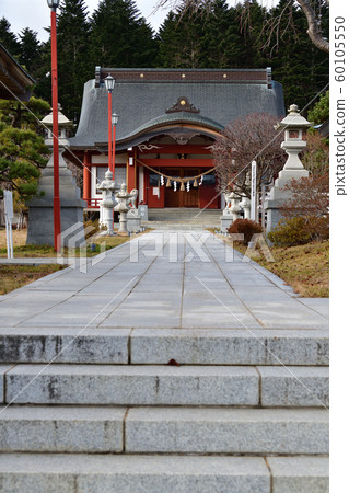 拍攝深秋的北海道函館市北海道東照宮地區 拍攝深秋的北海道函館市北海道東照宮地區 60105550