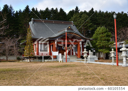 拍攝深秋的北海道函館市北海道東照宮地區 拍攝深秋的北海道函館市北海道東照宮地區 60105554