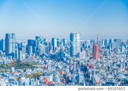 View of Tokyo City View from Roppongi and Tokyo Tower from Shibuya 60105933