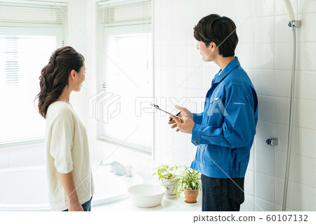 承包商房屋浴室浴室水 60107132