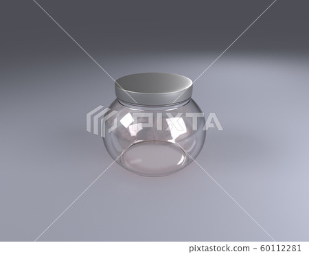 empty glass jar 60112281