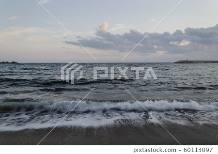 Early in the Morning on the beach in Chernomorets Early in the Morning on the beach in Chernomorets 60113097