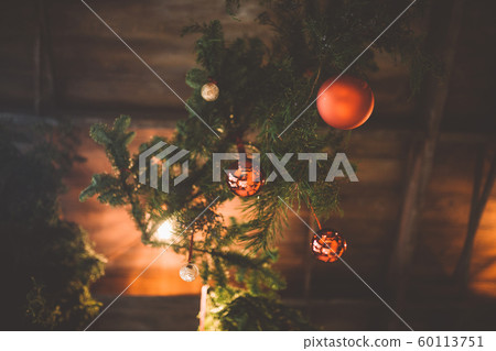 Christmas tree branch with ball 60113751