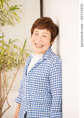 Senior woman smile Senior woman smile 60113859