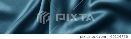 Silver silk background with a folds Silver silk background with a folds 60114756