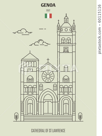 Cathedral of St Lawrence in Genoa, Italy 60115116