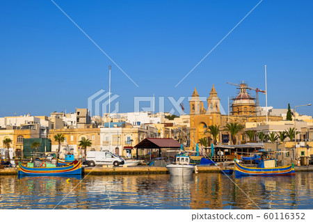 Marsaxlokk Traditional Fishing Village In Malta Marsaxlokk Traditional Fishing Village In Malta 60116352