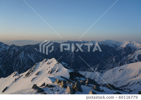 Tateyama in winter 60116779