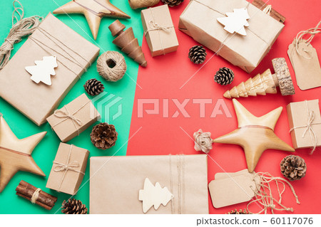 Zero waste eco Christmas concept 60117076