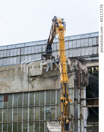 wall dismantling for factory reconstruction with wall dismantling for factory reconstruction with 60117376
