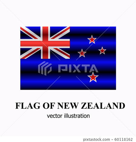 Banner with flag of New Zealand. Banner with flag of New Zealand. 60118162