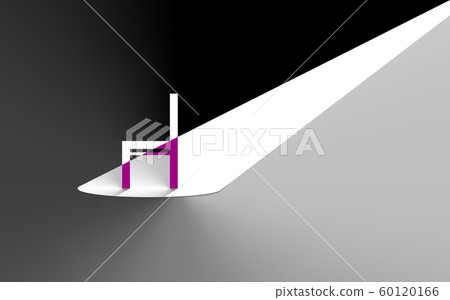 Abstract background contrast minimal white, black 60120166