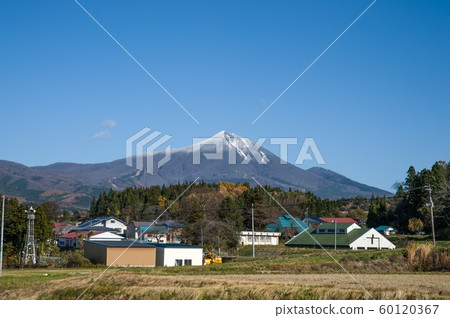 福島縣Bandaisan雪妝風光 60120367