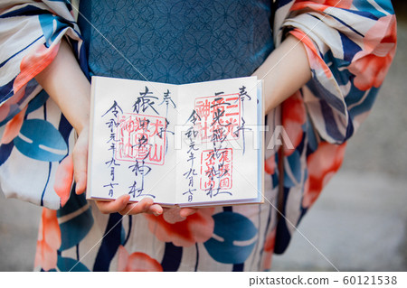 Inuyama Sanko Inari Shrine Female Yukata Goshincho 60121538