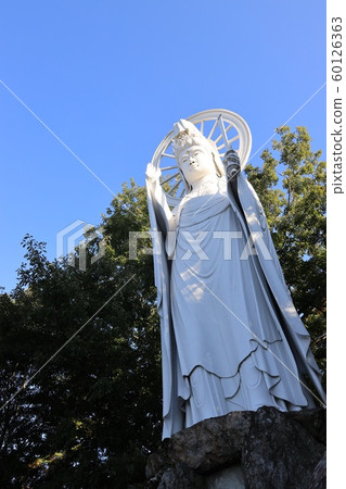 Gokoku Kannon statue at Kamikagemori Daigoji Temple in Chichibu City, Saitama Prefecture Gokoku Kannon statue at Kamikagemori Daigoji Temple in Chichibu City, Saitama Prefecture 60126363