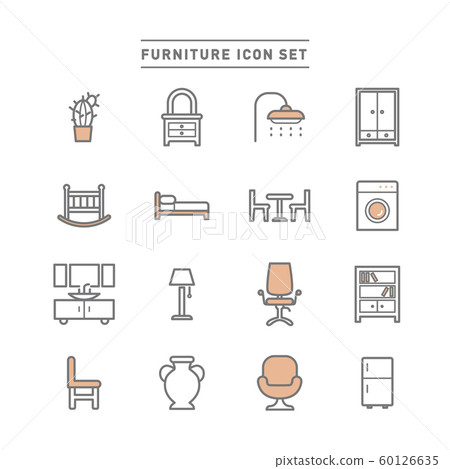 furniture, furnitures, icon 60126635