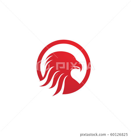 Eagle head Logo Template vector 60126825
