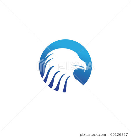 Eagle head Logo Template vector 60126827