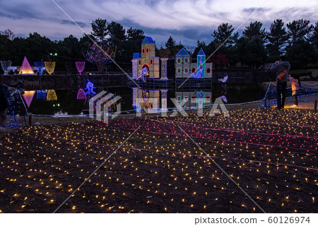 Gifu Prefecture Kiso Mikawa Park Illumination Winter Story 60126974