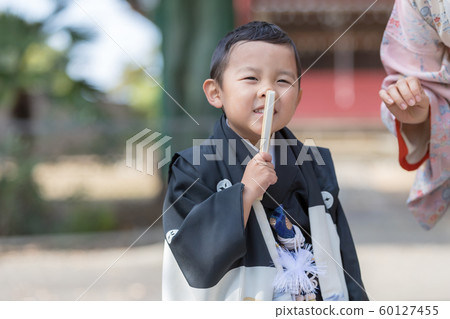 festival day for children of three, five and seven years of age, baby boy, boy 60127455