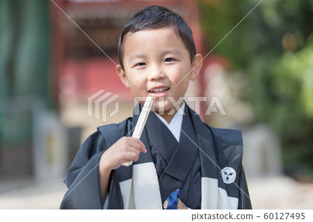 festival day for children of three, five and seven years of age, baby boy, boy 60127495